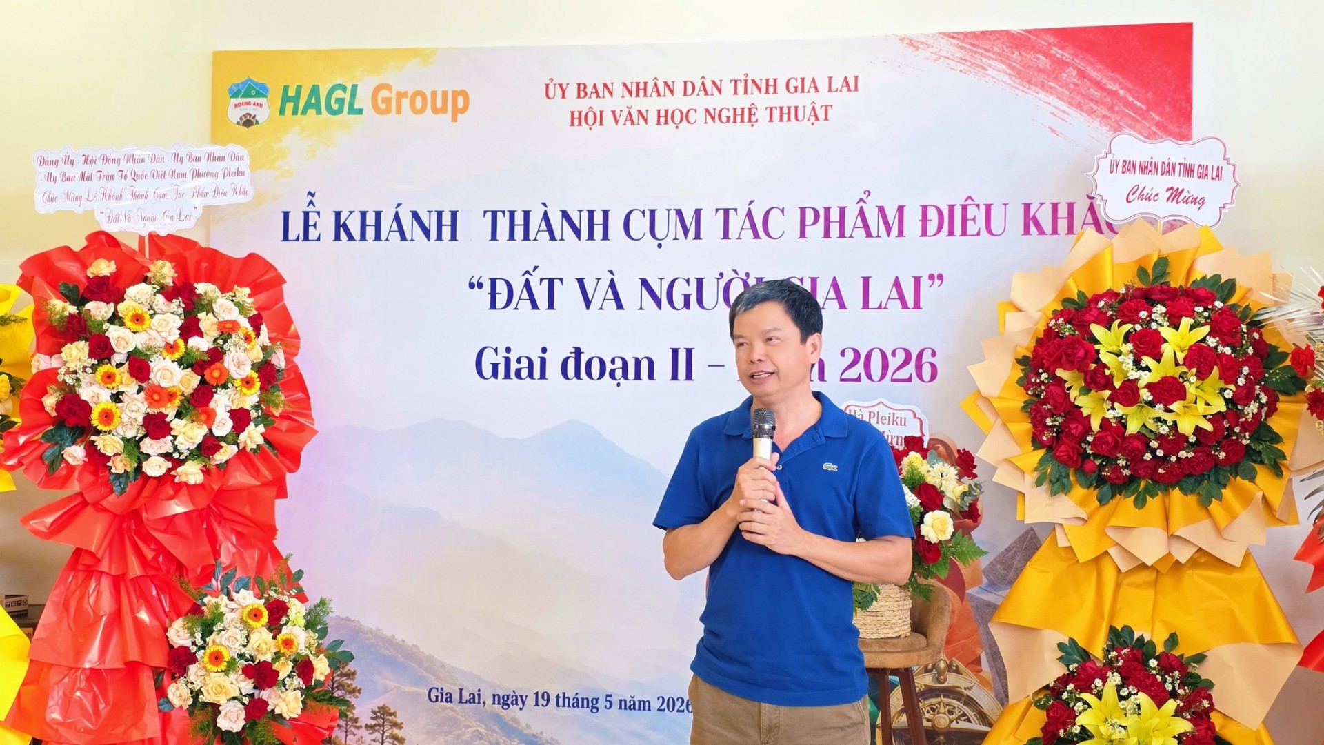 Gia Lai: Khánh thành cụm tác phẩm điêu khắc “Đất và Người Gia Lai” giai đoạn 2