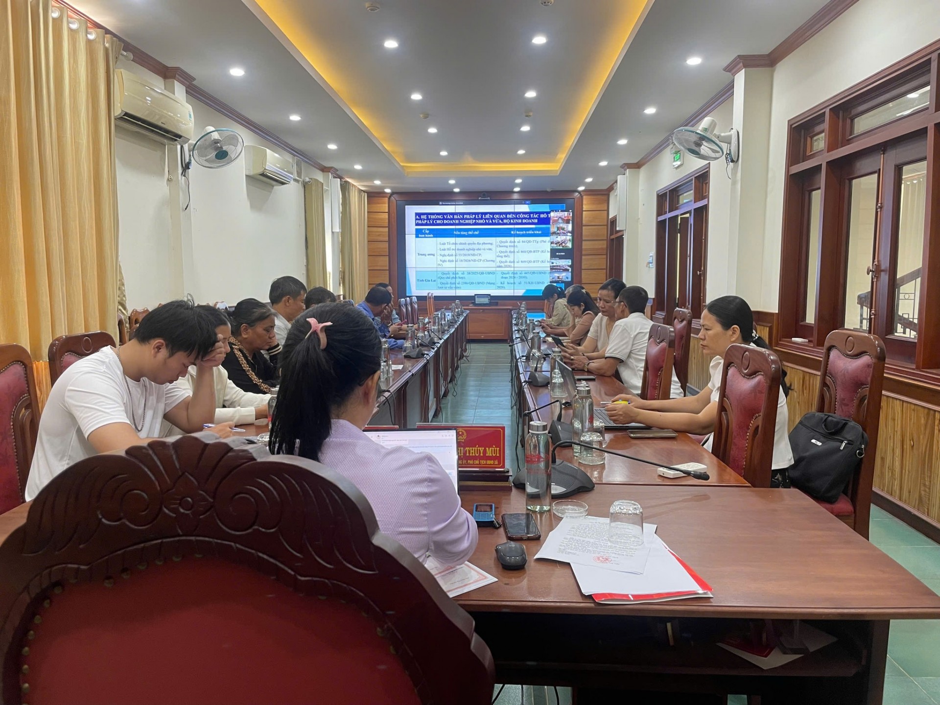 Gia Lai tập huấn hỗ trợ pháp lý cho doanh nghiệp, hộ kinh doanh tại cơ sở