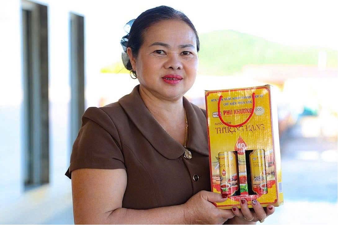 Sản phẩm nước mắm Phú Khương Sản phẩm nước mắm Phú Khương