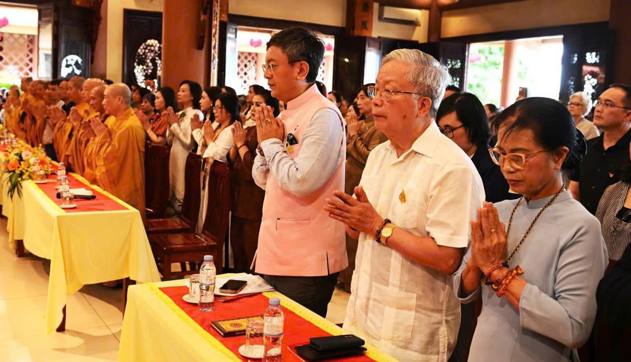 Hà Nội: Hội Hữu nghị Việt Nam – Ấn Độ tham gia tổ chức Đại Lễ Phật Đản PL.2570 – DL.2026 tại chùa Yên Phú.
