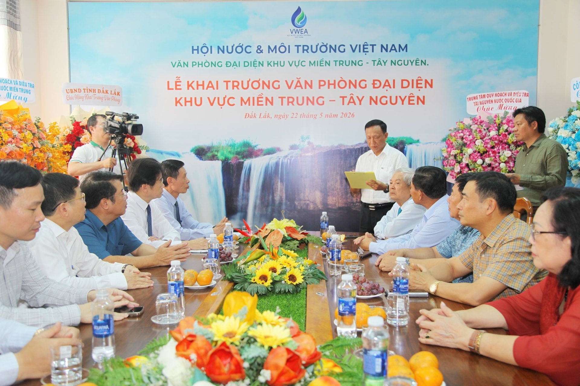 Khai trương Văn phòng đại diện miền Trung - Tây Nguyên của Hội Nước và Môi trường Việt Nam