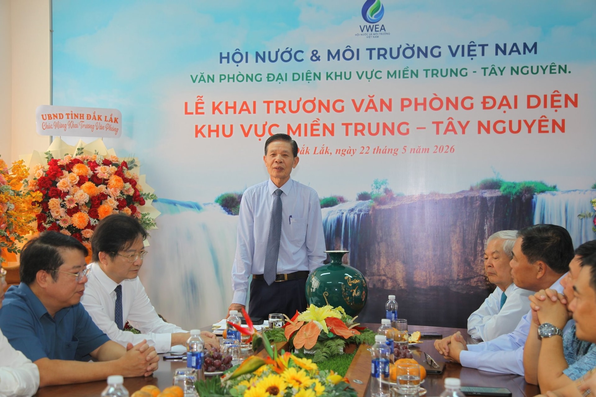 Khai trương Văn phòng đại diện miền Trung - Tây Nguyên của Hội Nước và Môi trường Việt Nam