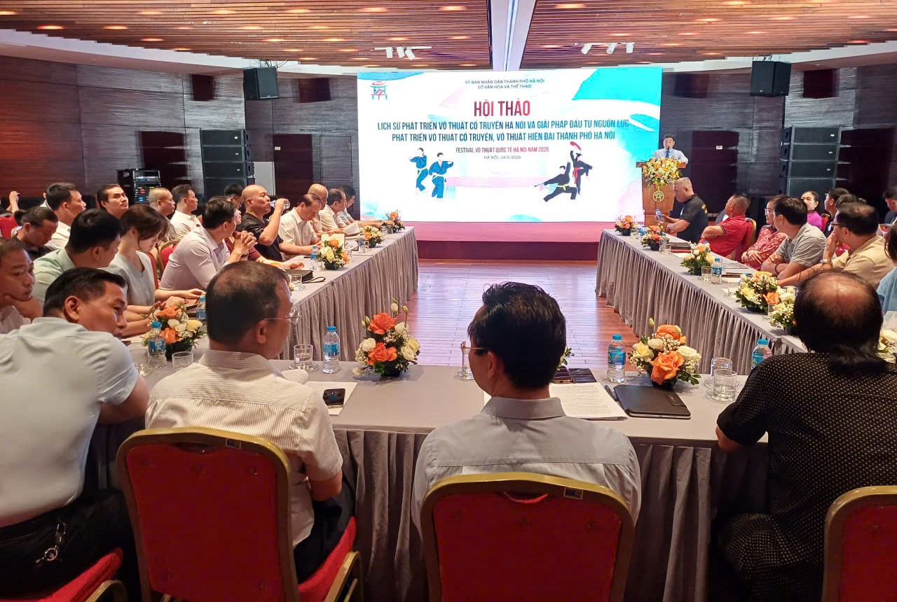 Hà Nội: Bảo tồn và phát triển võ thuật cổ truyền, võ thuật hiện đại