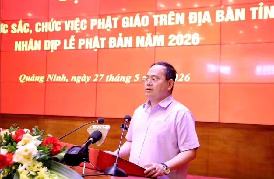 Quảng Ninh gặp mặt chức sắc, chức việc Phật giáo nhân dịp Đại lễ Phật đản 2026