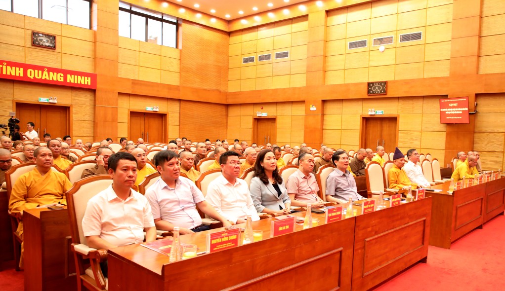 Quảng Ninh gặp mặt chức sắc, chức việc Phật giáo nhân dịp Đại lễ Phật đản 2026