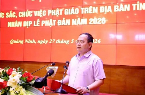 quang ninh gap mat chuc sac chuc viec phat giao nhan dip dai le phat dan 2026