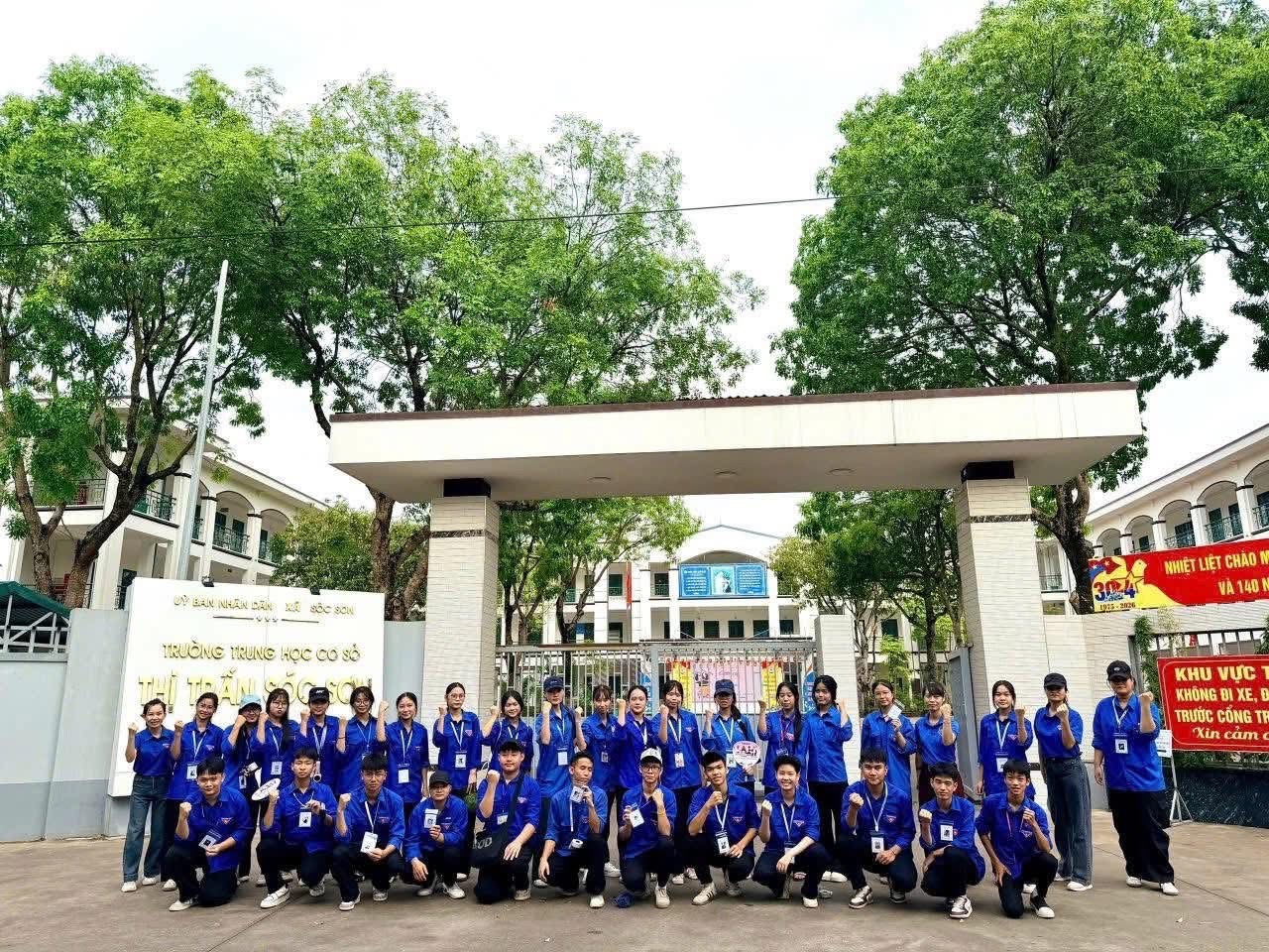 Thanh niên tình nguyện Sóc Sơn sẵn sàng tiếp sức mùa thi năm 2026