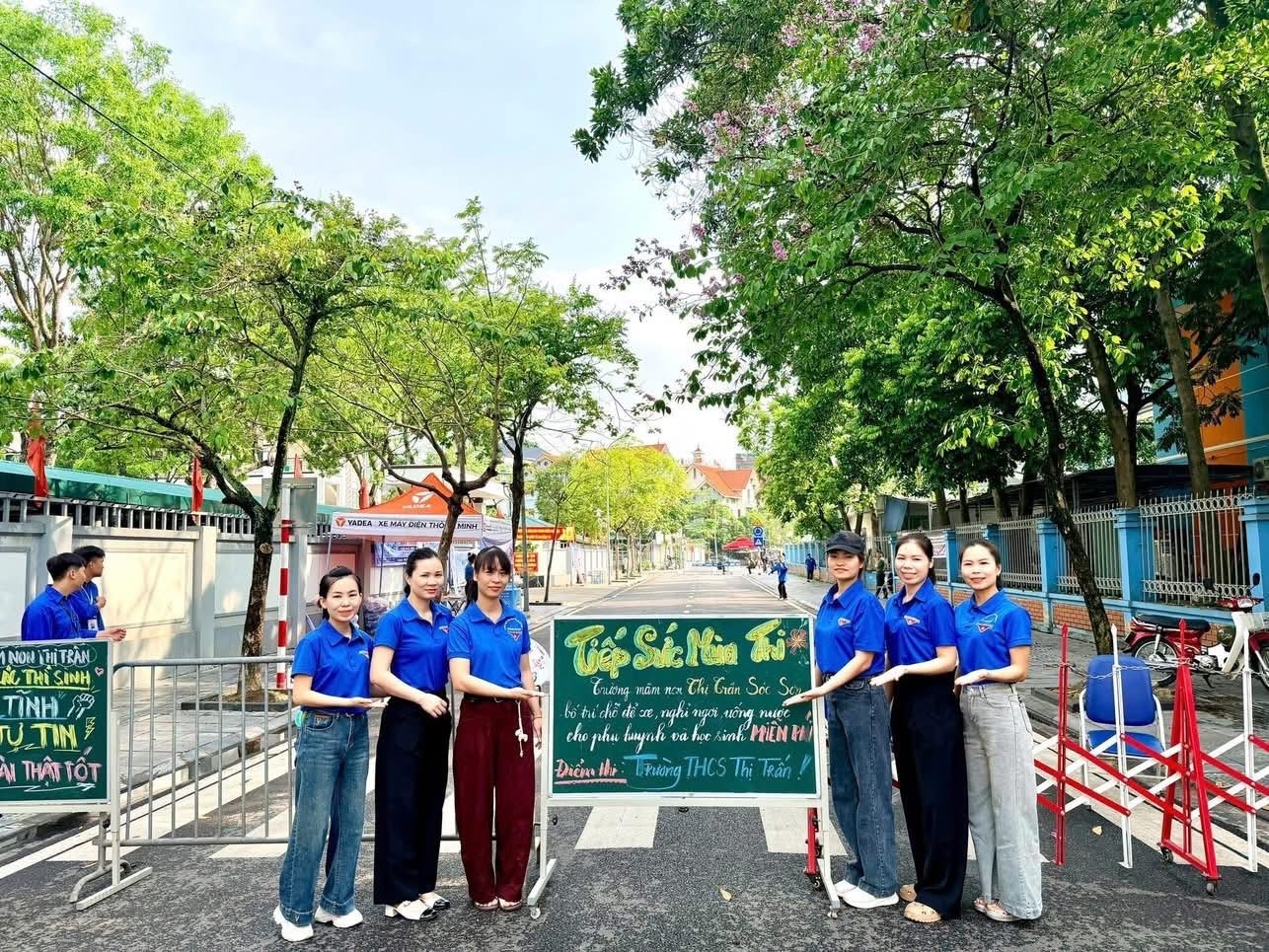 Thanh niên tình nguyện Sóc Sơn sẵn sàng tiếp sức mùa thi năm 2026