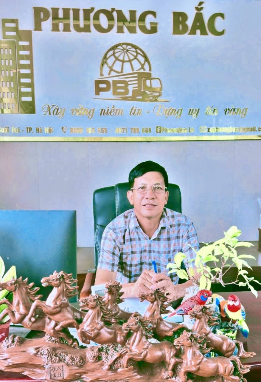 Doanh nhân, Nghệ nhân SVC Lê Đức Bắc tại trụ sở doanh nghiệp Phương Bắc 