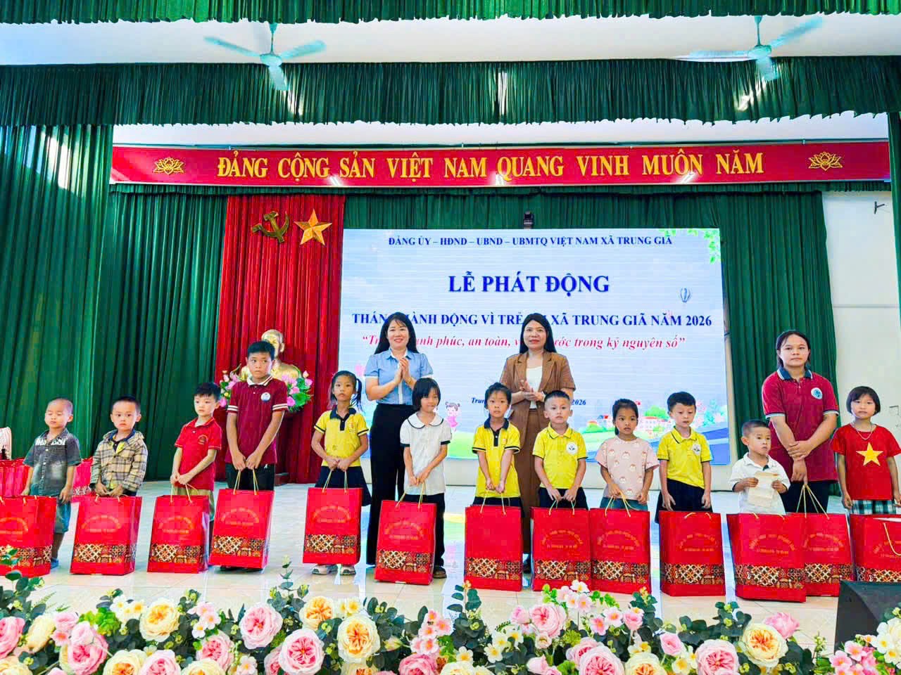 Xã Trung Giã chung tay vì trẻ em hạnh phúc, an toàn trong kỷ nguyên số