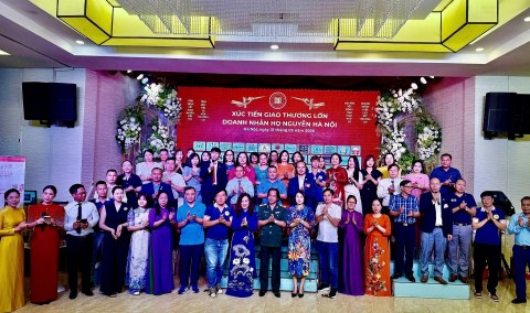cau lac bo doanh nhan ho nguyen ha noi to chuc chuong trinh xuc tien giao thuong lan thu nhat