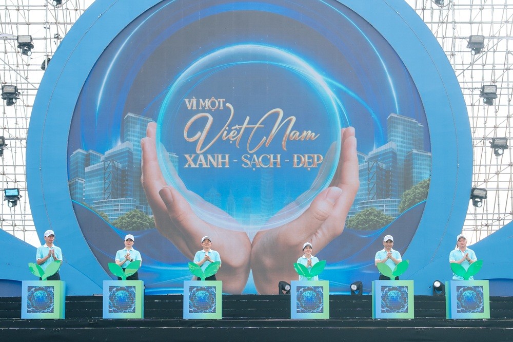 Nghi thức phát động phong trào Phát động Phong trào toàn dân bảo vệ môi trường vì một Việt Nam xanh - sạch - đẹp