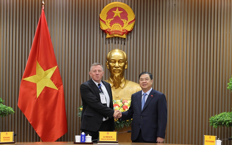 Phó Thủ tướng Thường trực Phạm Gia Túc làm việc với Hội đồng Năng lượng gió toàn cầu Phó Thủ tướng Thường trực Phạm Gia Túc làm việc với Hội đồng Năng lượng gió toàn cầu