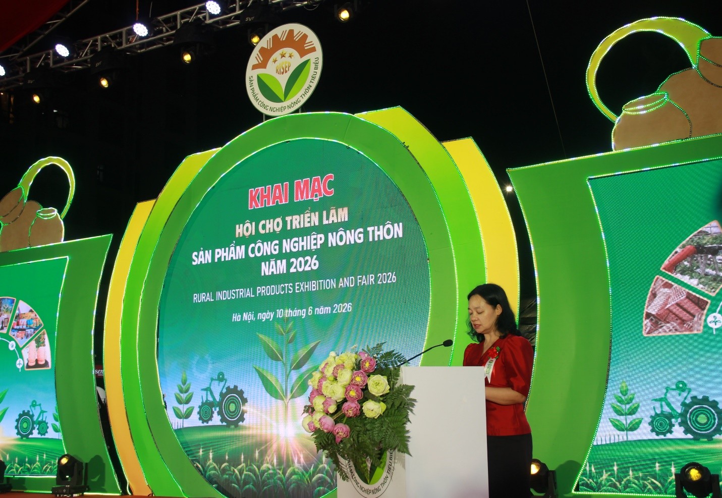 Khai mạc Hội chợ triển lãm sản phẩm công nghiệp nông thôn năm 2026