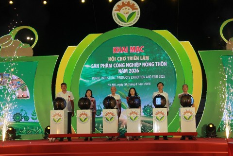 khai mac hoi cho trien lam san pham cong nghiep nong thon nam 2026