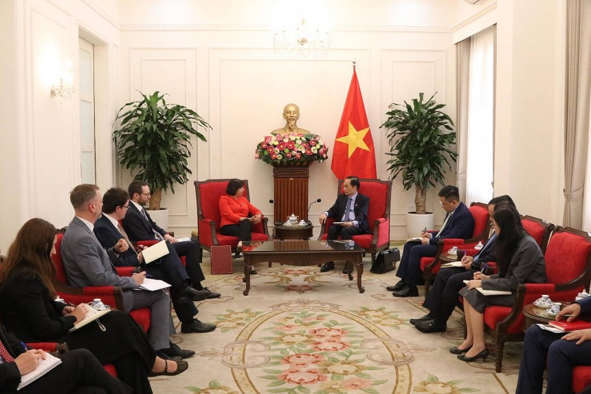 Anh thúc đẩy quan hệ đối tác chiến lược toàn diện với Việt Nam. Nguồn: Đại sứ quán Anh tại Hà Nội 