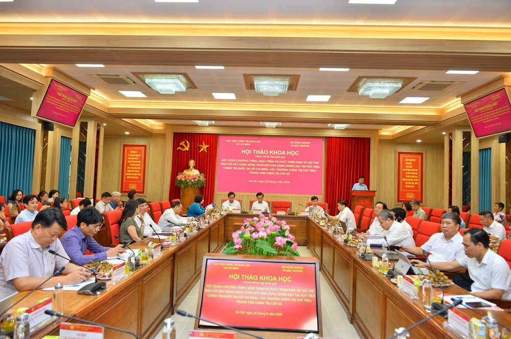 Toàn cảnh Hội thảo.
