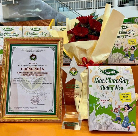 da nang say thang hoa chia khoa nang tam nong san khoi nghiep