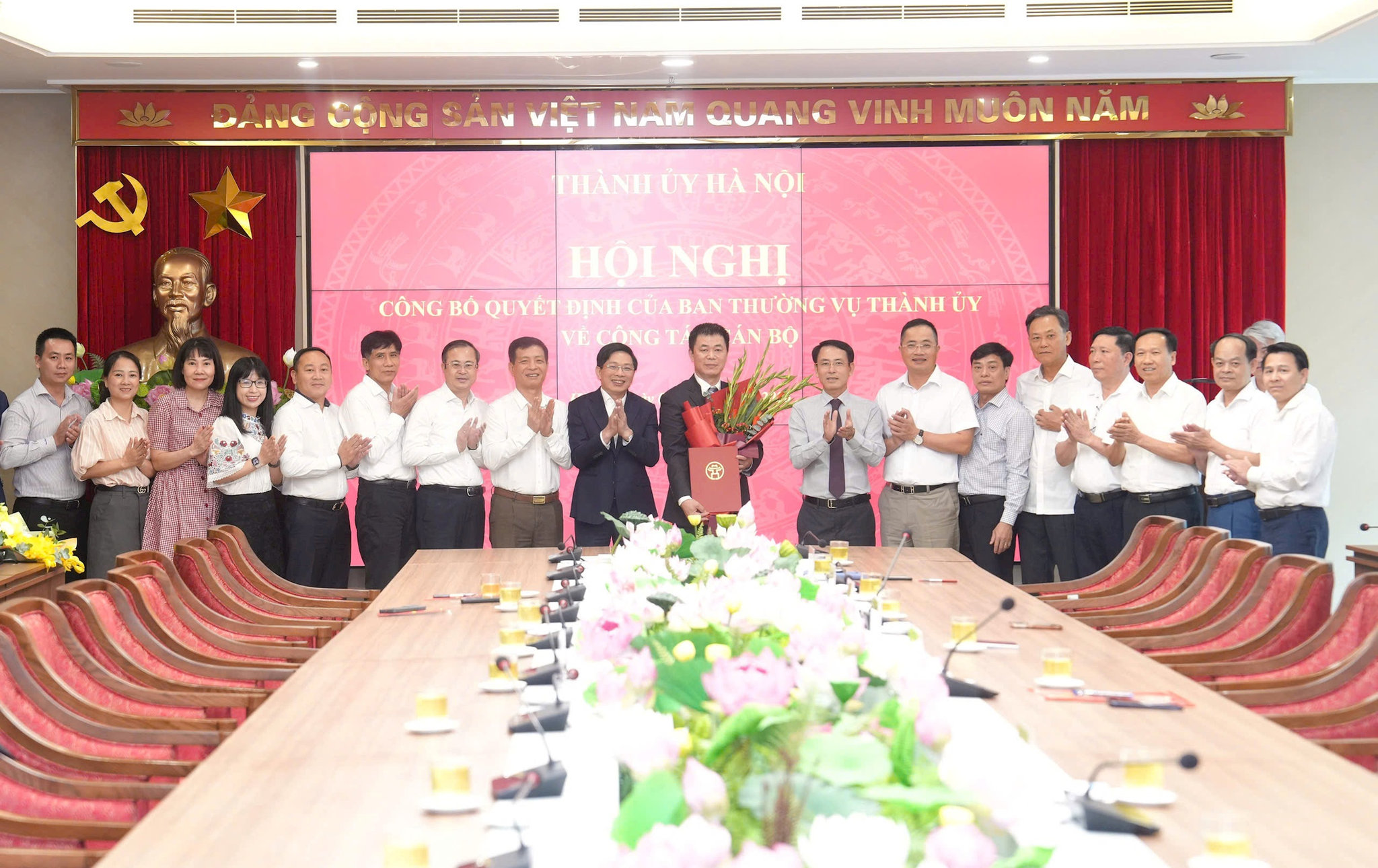 Đồng chí Nguyễn Văn Toàn được bổ nhiệm giữ chức Phó Trưởng ban Nội chính Thành ủy Hà Nội