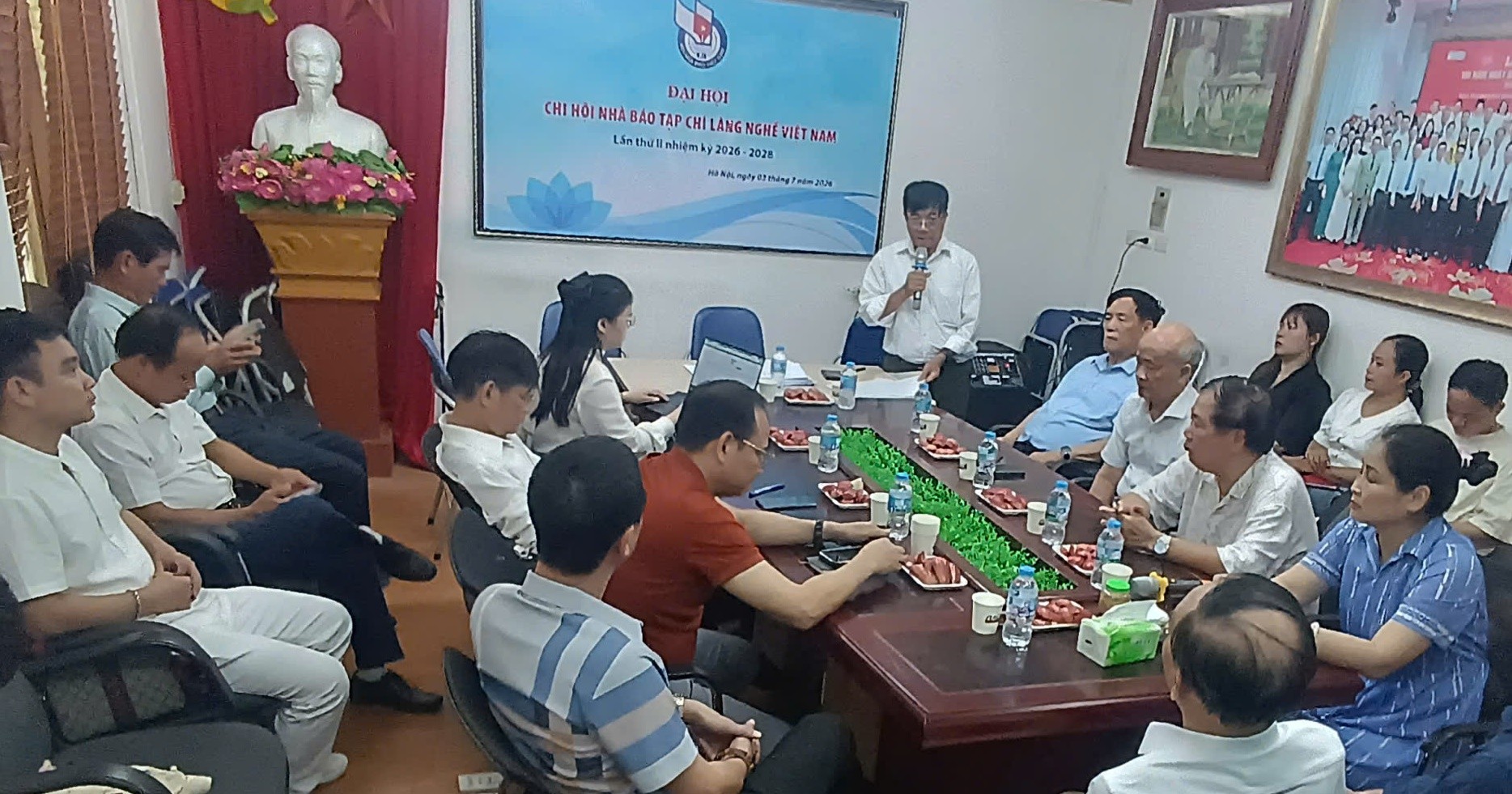 Đại hội Chi hội Nhà báo Tạp chí Làng nghề Việt Nam nhiệm kỳ 2026 – 2028 thành công tốt đẹp