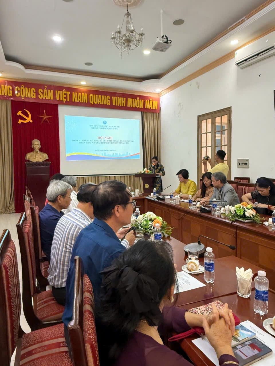 HộI hữu nghị Việt Nam - Ấn Độ thành phố Hà Nội sơ kết hoạt động 6 tháng đầu năm 2026 HộI hữu nghị Việt Nam - Ấn Độ thành phố Hà Nội sơ kết hoạt động 6 tháng đầu năm 2026