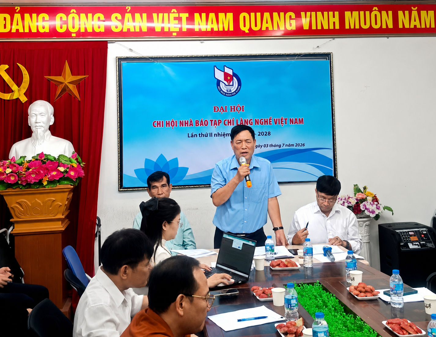 Đại hội Chi hội Nhà báo Tạp chí Làng nghề Việt Nam nhiệm kỳ 2026 - 2028 thành công tốt đẹp