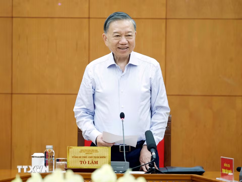 ket luan cua tong bi thu chu tich nuoc to lam ve cong tac phong chong thien tai