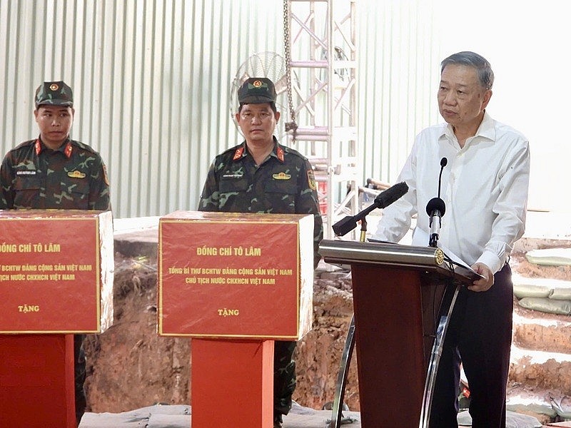 Tổng Bí thư, Chủ tịch nước Tô Lâm phát biểu Tổng Bí thư, Chủ tịch nước Tô Lâm phát biểu