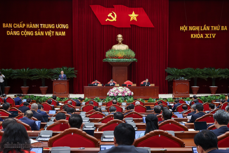 Khai mạc Hội nghị lần thứ ba Ban Chấp hành Trung ương Đảng khóa XIV Khai mạc Hội nghị lần thứ ba Ban Chấp hành Trung ương Đảng khóa XIV