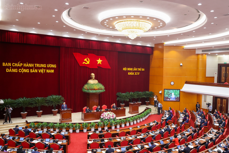 Khai mạc Hội nghị lần thứ ba Ban Chấp hành Trung ương Đảng khóa XIV Khai mạc Hội nghị lần thứ ba Ban Chấp hành Trung ương Đảng khóa XIV