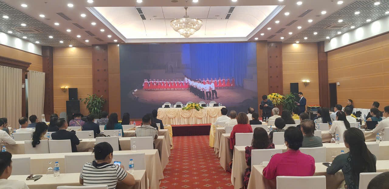 Quang cảnh buổi Họp báo