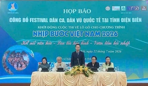 dien bien lan dau dang cai festival dan ca dan vu quoc te 2026