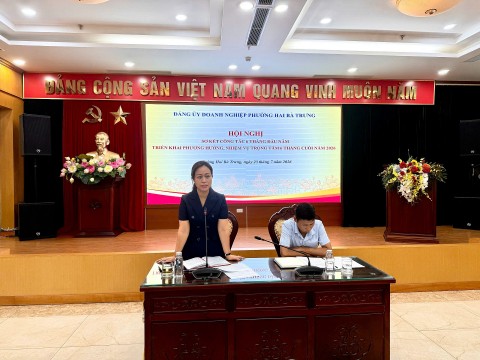 dang uy doanh nghiep phuong hai ba trung trien khai nhiem vu 6 thang cuoi nam 2026