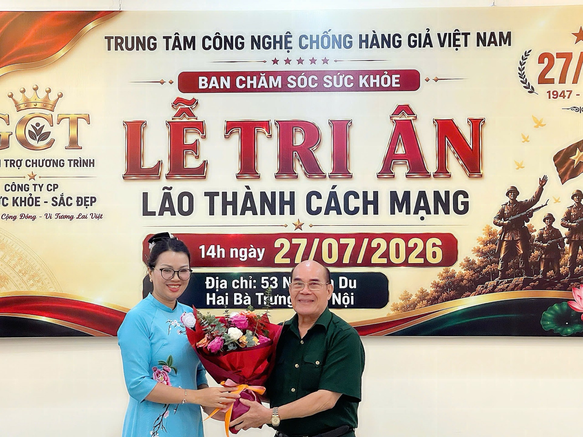 Tri ân Lão thành cách mạng “Uống nước nhớ nguồn - Đền ơn đáp nghĩa”