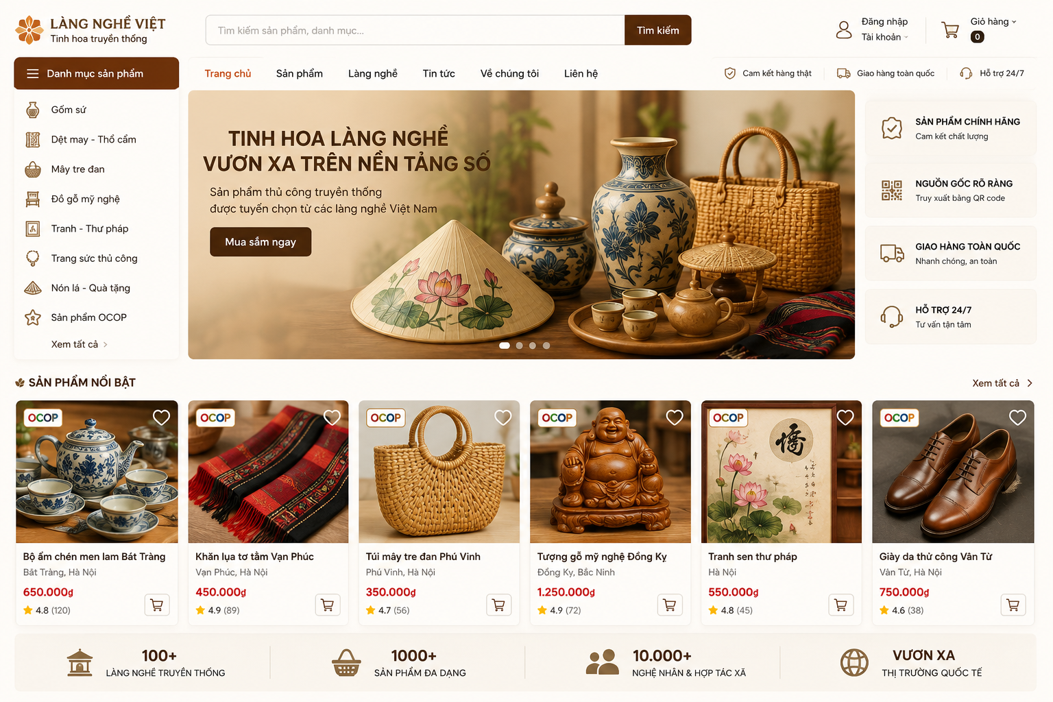 Chuyển đổi số chìa khóa để làng nghề Việt bứt phá Chuyển đổi số chìa khóa để làng nghề Việt bứt phá