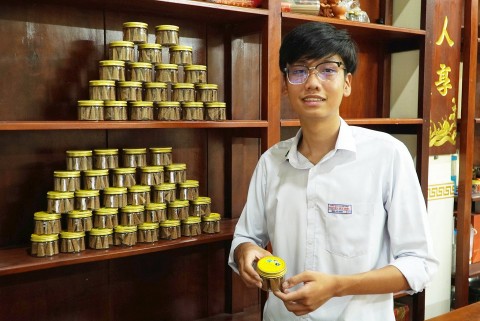 khoi nghiep tu manh vuon duoc lieu gia truyen