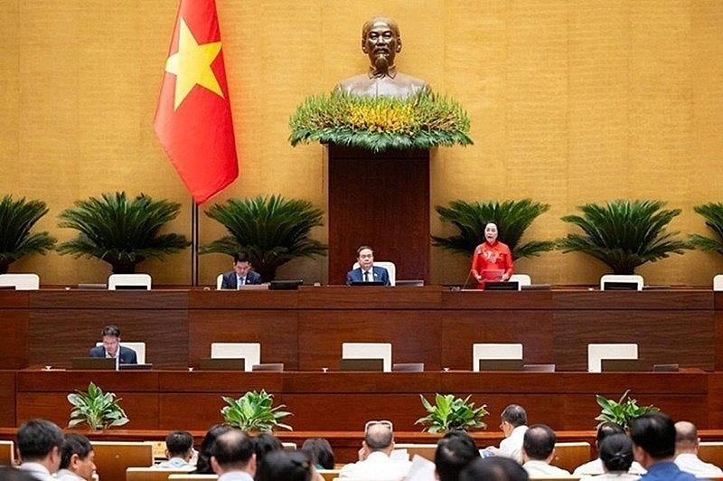Phó Chủ tịch Quốc hội Nguyễn Thị Thanh điều hành phiên họp Phó Chủ tịch Quốc hội Nguyễn Thị Thanh điều hành phiên họp