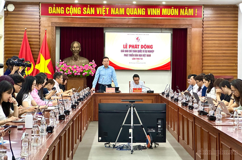 Phát động Giải Báo chí toàn quốc ‘Vì sự nghiệp Phát triển Văn hóa Việt Nam lần thứ IV – 2026’