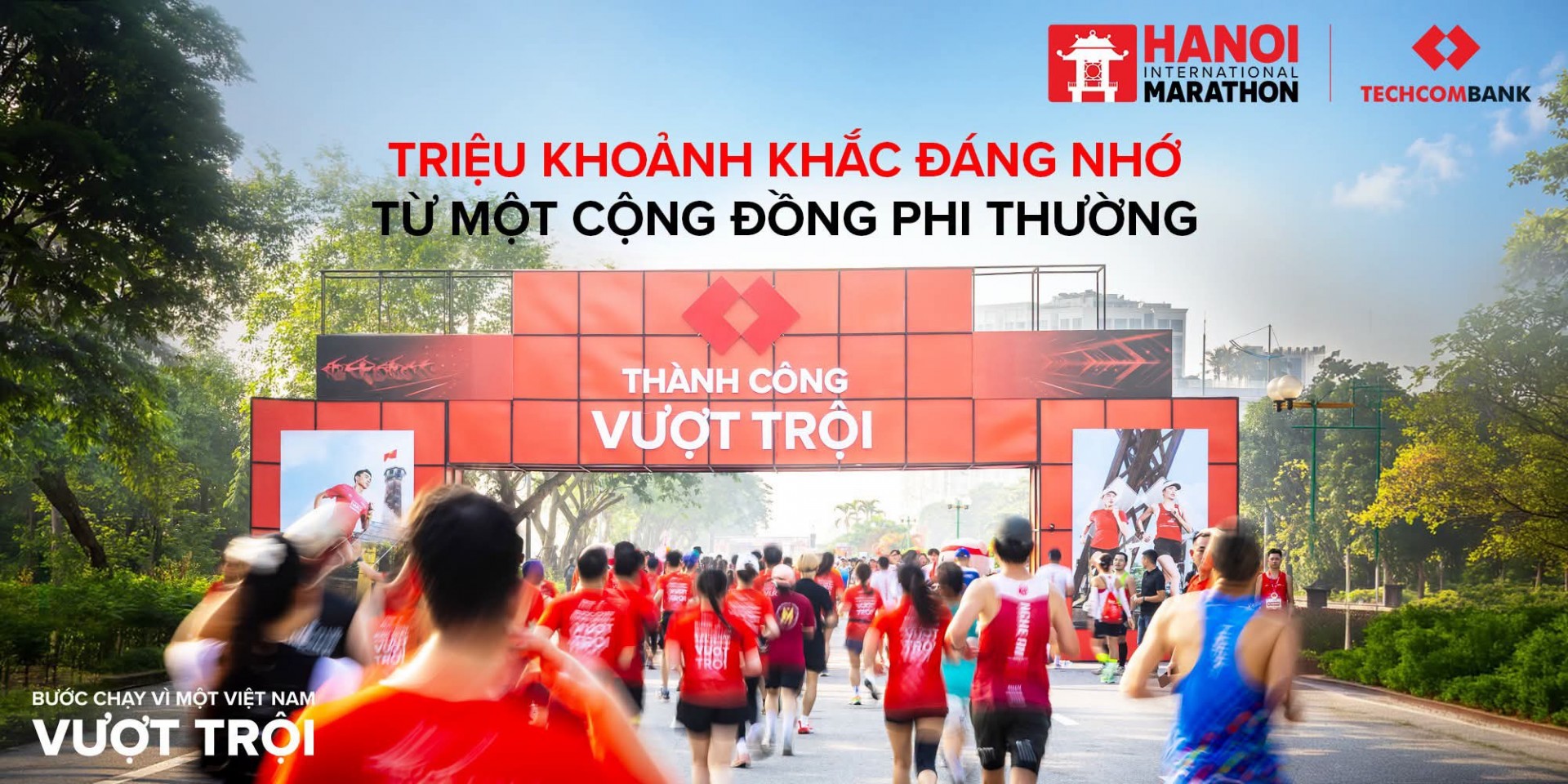 Sắp diễn ra giải Marathon Quốc tế Hà Nội Techcombank mùa thứ 5