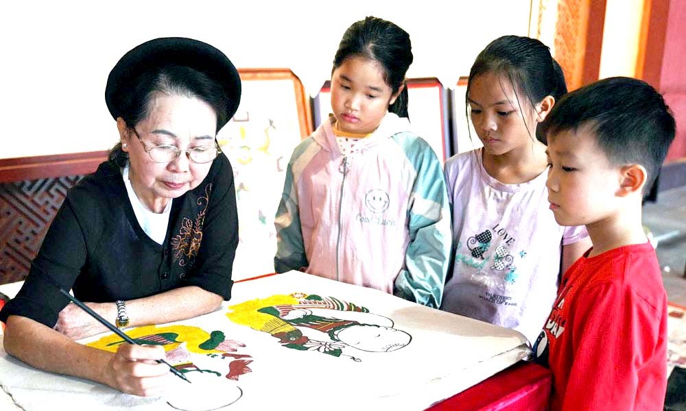 Làng tranh Đông Hồ Di sản UNESCO đổi tên là tổ dân phố