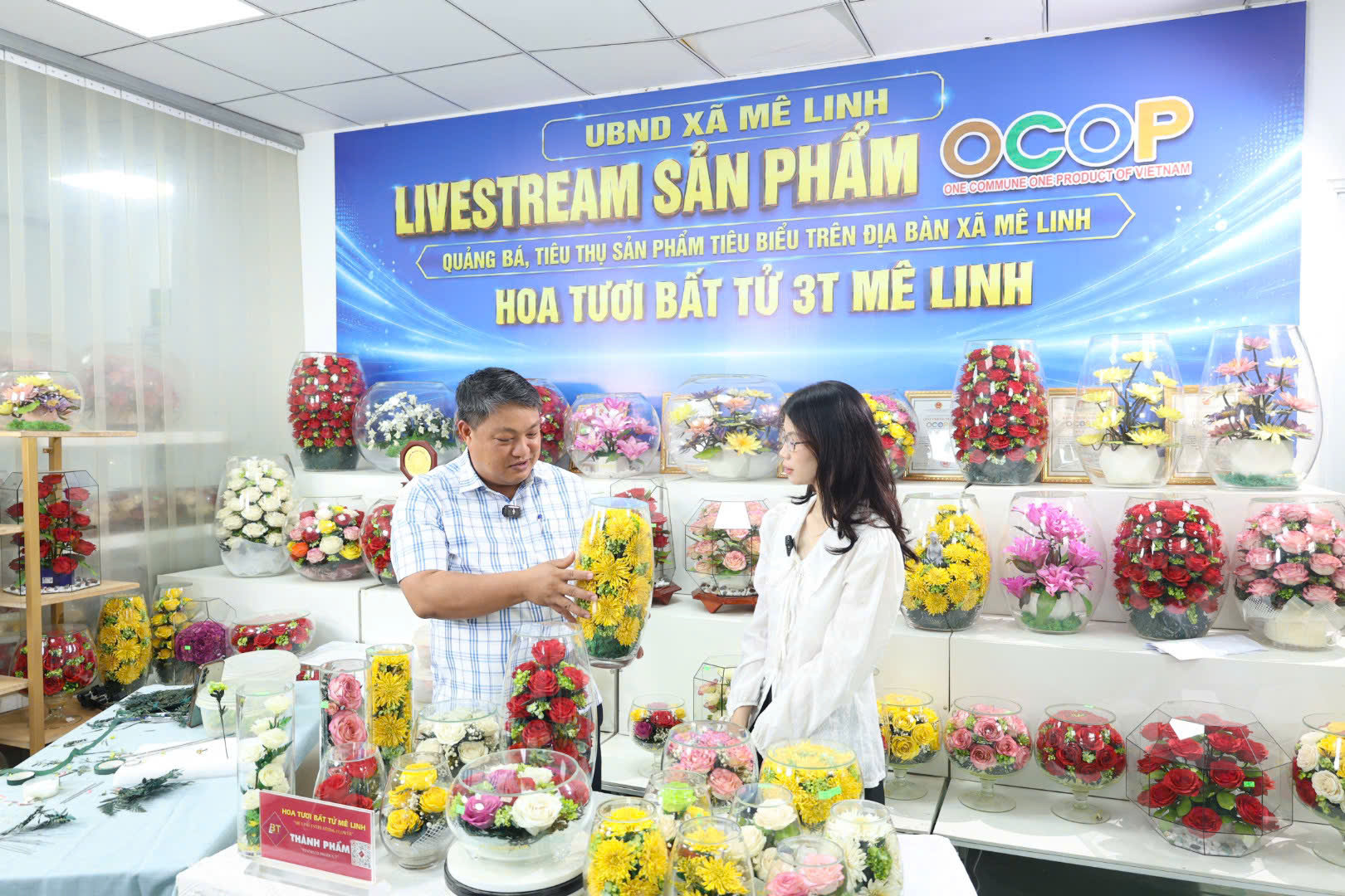 Ứng dụng công nghệ số thúc đẩy kinh tế làng nghề Mê Linh