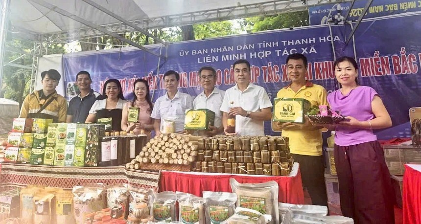 Thanh Hóa có 5 hợp tác xã tham gia Hội chợ xúc tiến thương mại khu vực miền Bắc