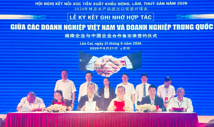 dong nai tang cuong ket noi xuat khau nong lam thuy san tai lao cai