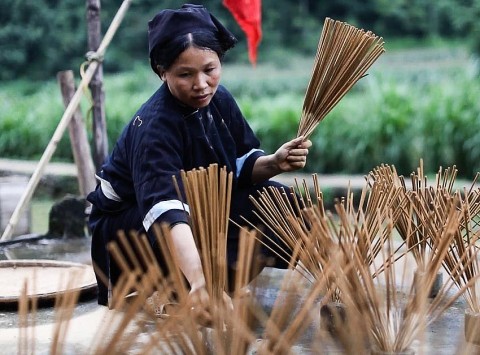 lang nghe truyen thong giu sinh ke ben vung o cao bang