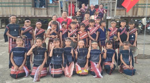 45 doan nghe nhan du festival cong chieng gia lai