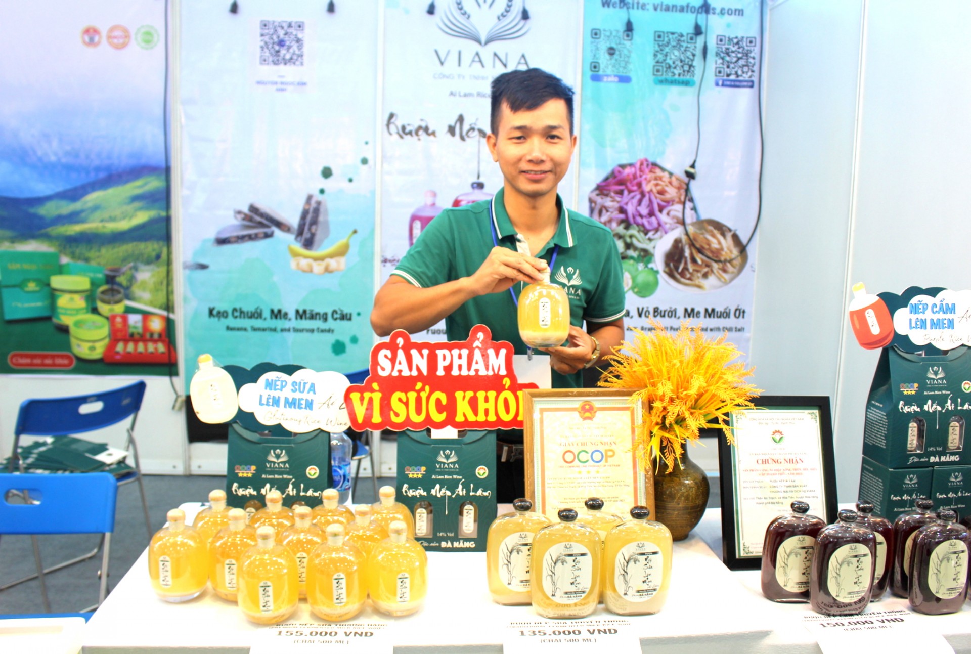 Giới thiệu sản phẩm Nếp sữa lên men đạt OCOP 3 sao (TP. Đà Nẵng) Giới thiệu sản phẩm Nếp sữa lên men đạt OCOP 3 sao (TP. Đà Nẵng)