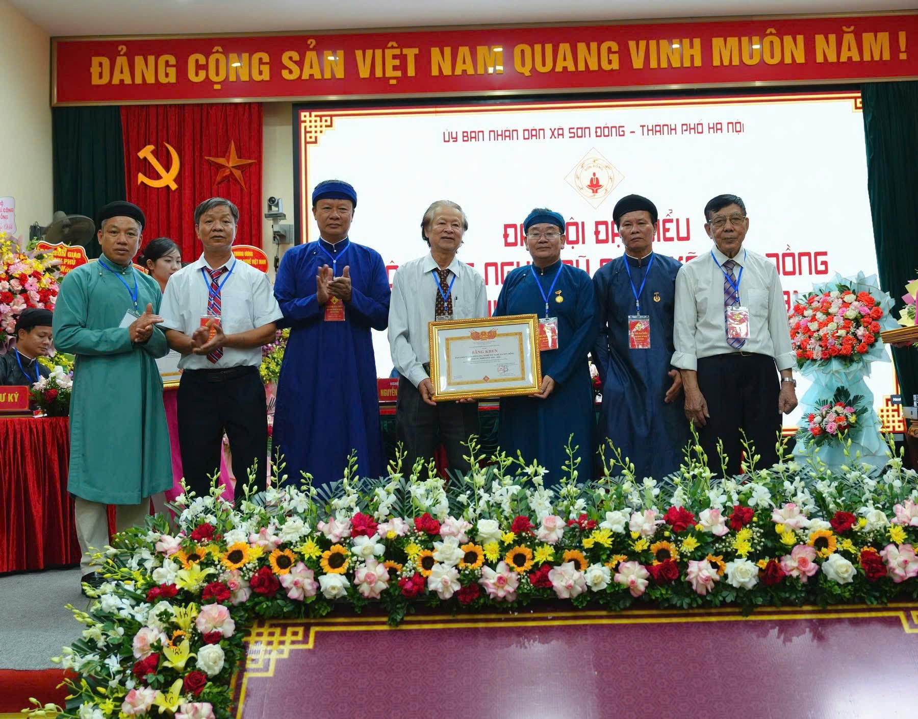 Đại hội Hội Làng nghề Mỹ nghệ xã Sơn Đồng: Phát huy truyền thống, trao truyền nghề cho thế hệ trẻ