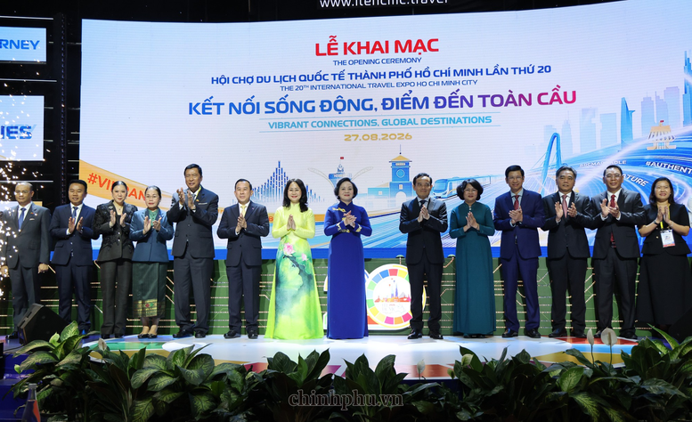 Khai mạc Hội chợ Du lịch Quốc tế TPHCM lần thứ 20: Kết nối sống động – Điểm đến toàn cầu