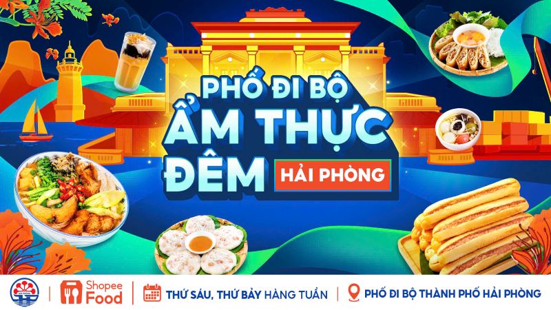 Hải Phòng chuẩn bị khai trương phố đi bộ, ẩm thực đêm tại khu vực Dải trung tâm (LNV) -Từ ngày 28/8 thành phố Hải Phòng sẽ Tổ chức phố đi bộ, ẩm thực và các hoạt động nhằm phát triển kinh tế ban đêm tại khu vực dải vườn hoa trung tâm và Nhà hát thành phố,
