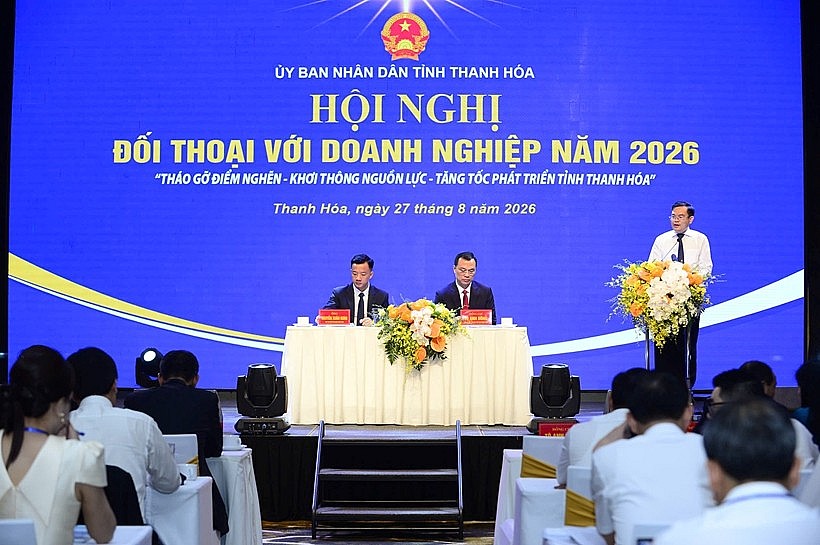 UBND tỉnh Thanh Hóa đối thoại với cộng đồng doanh nghiệp, doanh nhân